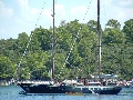 Fortuna Dalmata on anchor