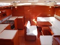 Galley and saloon