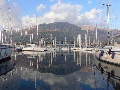 Boats moored 