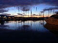 Dusk at the marina